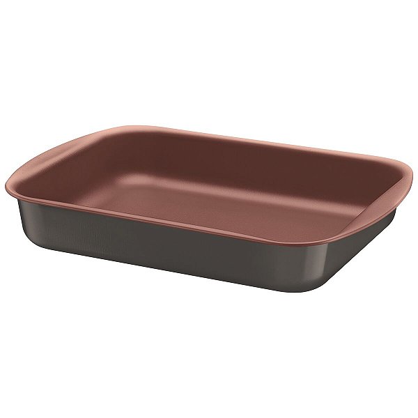 Assadeira Funda 34Cm Vermont Grafite Tramont 27806003