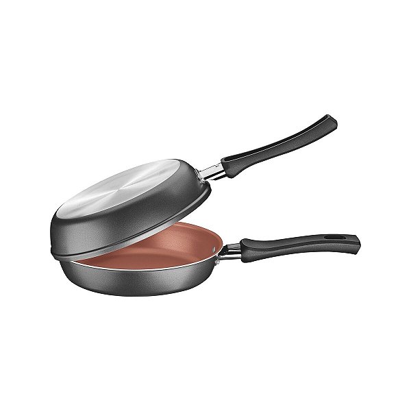 Omeleteira Aluminio 20Cm Vermont Grafite Tramontina 27806012