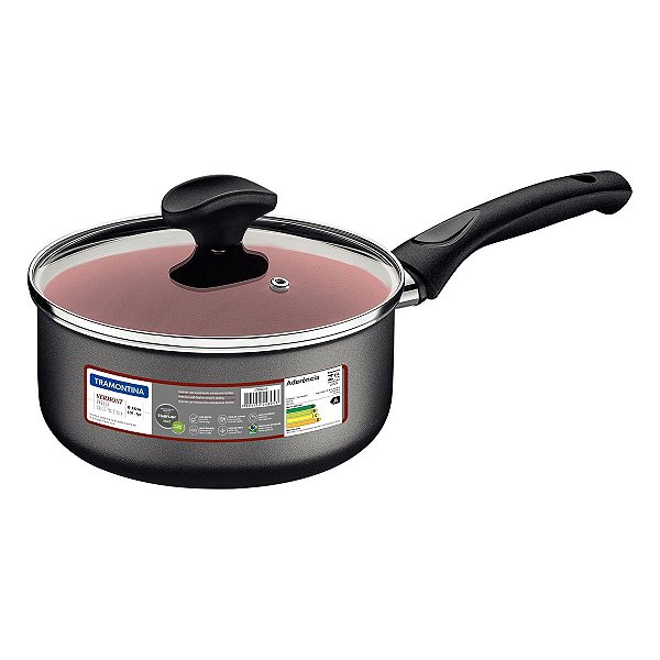 Panela Aluminio 18Cm Vermont Grafite Tramontina 27806019