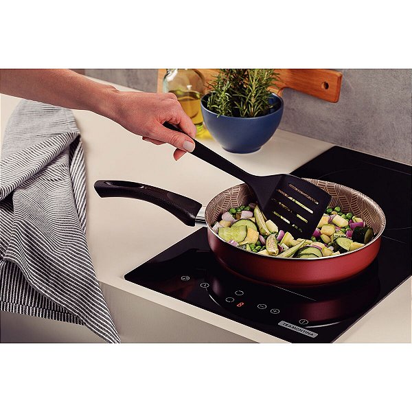 Frigideira Reta 20Cm Paris Vermelho Tramontina 28504720