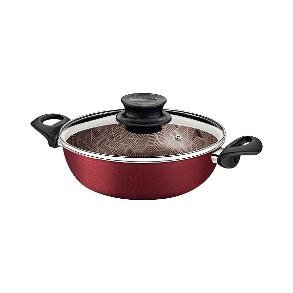 Fritadeira Multiuso Alum 24Cm Paris Vermelho Tramon 28517724