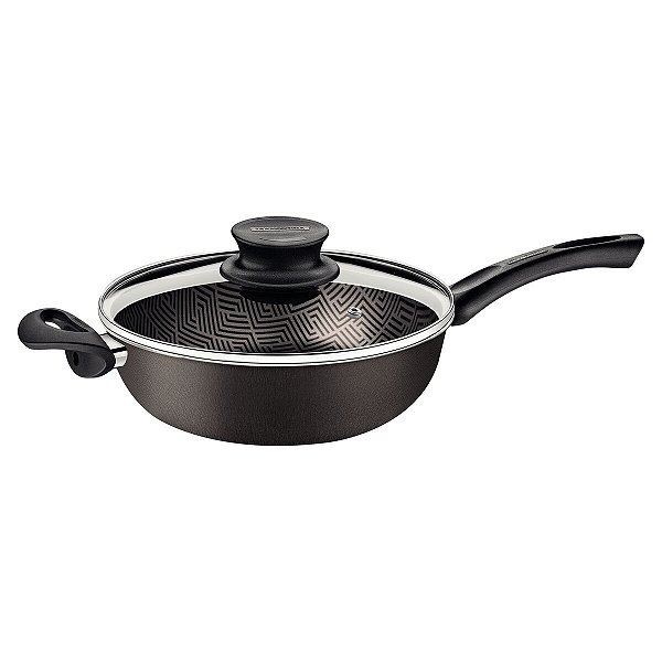 Fritadeira Multiuso Alum 24Cm Paris Chumbo Tramonti 28518624