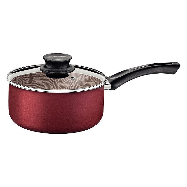 Panela Aluminio 22Cm Paris Vermelho Tramontina 28525722