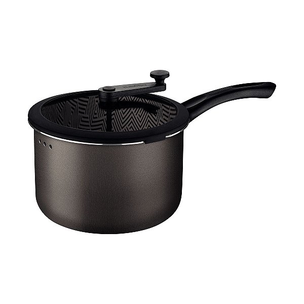 Pipoqueira Aluminio 22Cm Paris Chumbo Tramontina 28536622