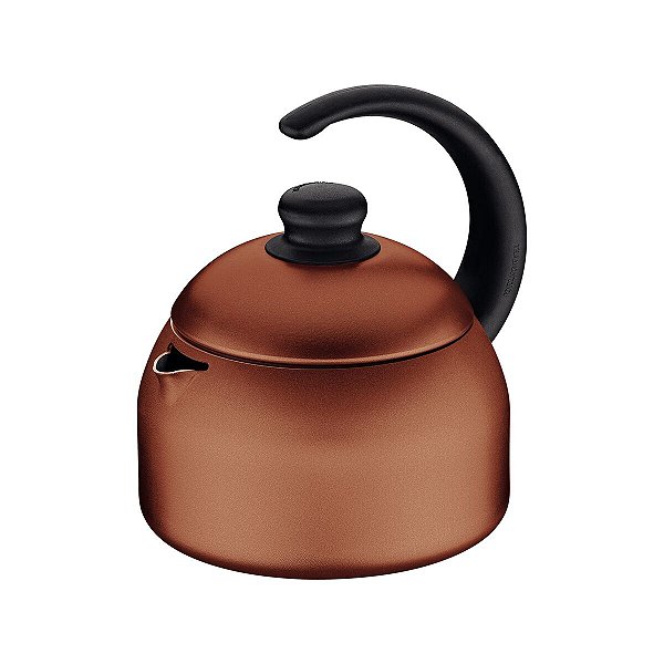 Chaleira Aluminio 1,9Lt Laranja Tramontina 28594419