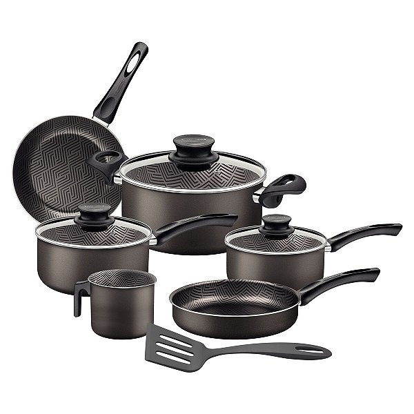 Jogo Panelas Aluminio 7Pc Paris Chumbo Tramontina 28599617