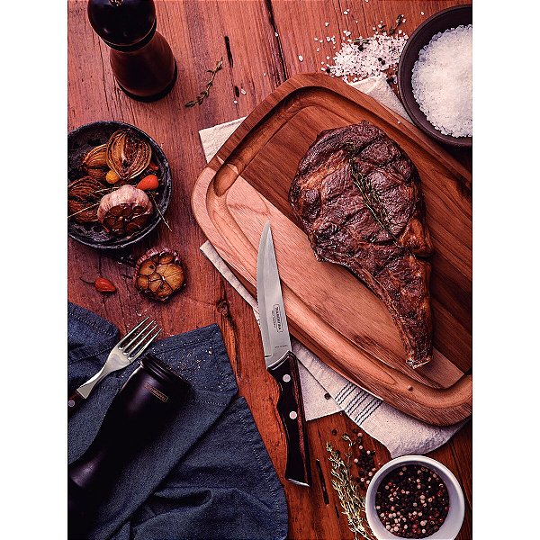 Faca Jumbo 5 Castanho Churrasco Tramontina 29810014