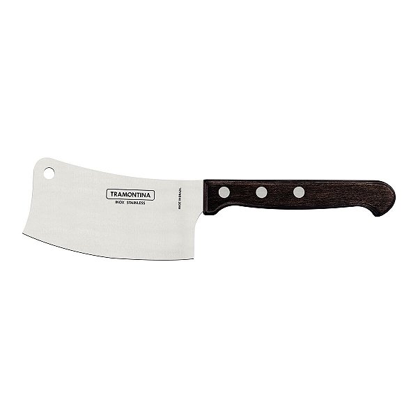 Faca Cutelo Inox 4 Castanho Polywood Tramontina 29810329