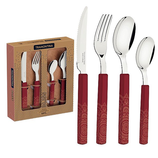 Faqueiro Inox 16Pc Bliss Car Tramontina 29899127