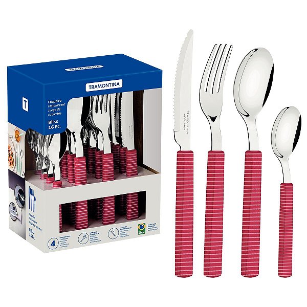 Faqueiro Inox 16Pc Bliss Mag Tramontina 29899138