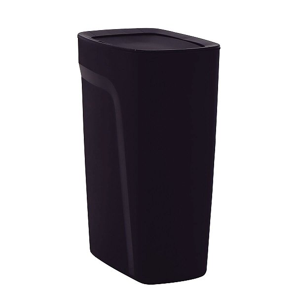 Lixeira Compact Basculante Pr 10,5L Tramontina 92866009