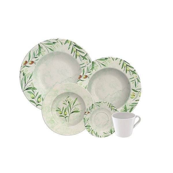 Aparelho Jantar Cha 20 Pcs Oliva Tramontina 96589006