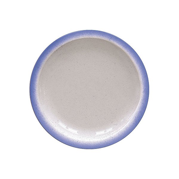Prato Raso 28Cm Rustico Azul Porcelana Tramontina 96880000