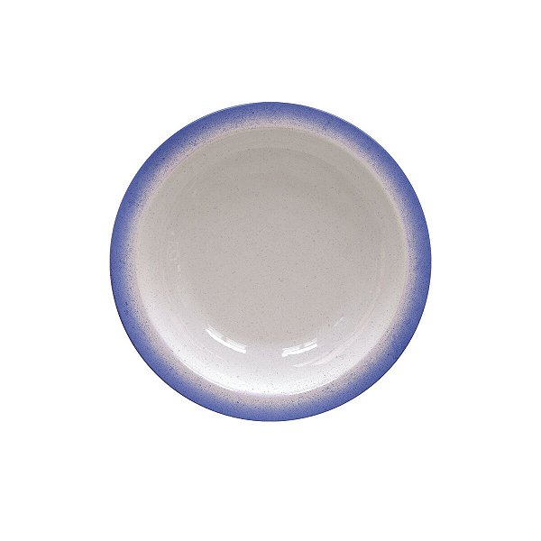Prato Fundo 22Cm Rustico Azul Porcelana Tramontina 96880002