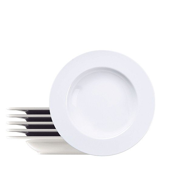 Kit Prato Fundo 23Cm 6Pcs Maria Augusta Tramontina 96950003