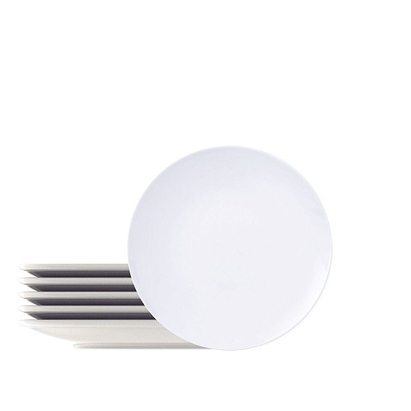 Kit Prato Sobremesa 21Cm 6Pcs Sophia Tramontina 96950005