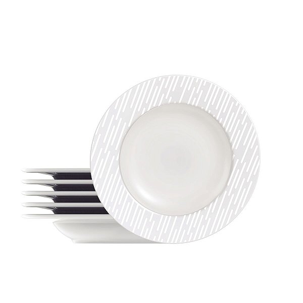 Kit Prato Fundo 23Cm 6Pcs Marie Tramontina 96950018