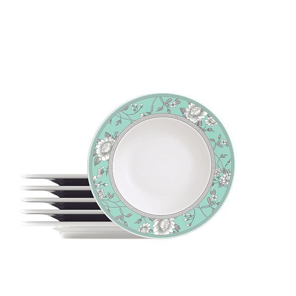 Kit Prato Sobremesa 21Cm 6Pcs Helen Tramontina 96950029