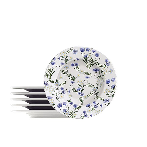 Kit Prato Sobr. 21Cm 6Pcs Ana Alice Tramontina 96950064