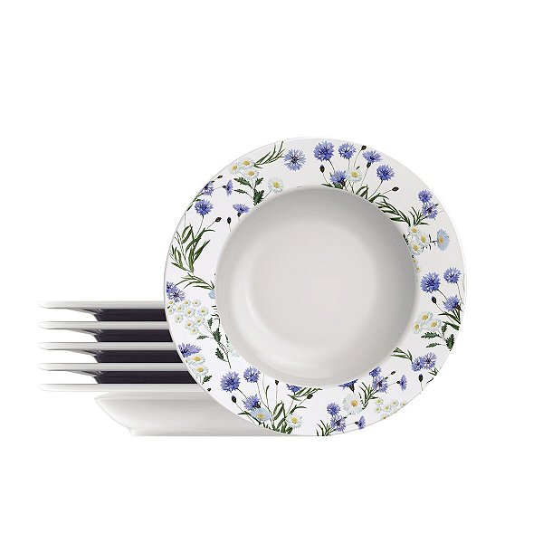 Kit Prato Fundo 23Cm 6Pcs Ana Alice Tramontina 96950065