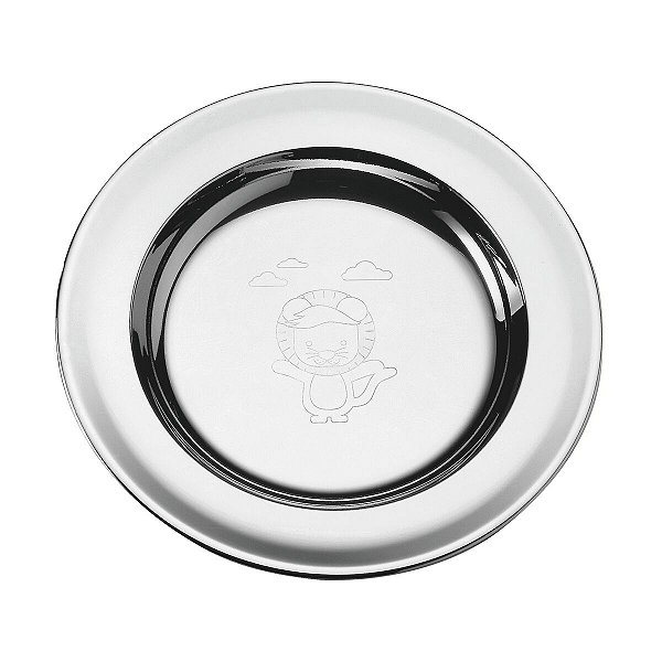 Prato Crianca Aco Inox Baby Friends Tramontina 61254235