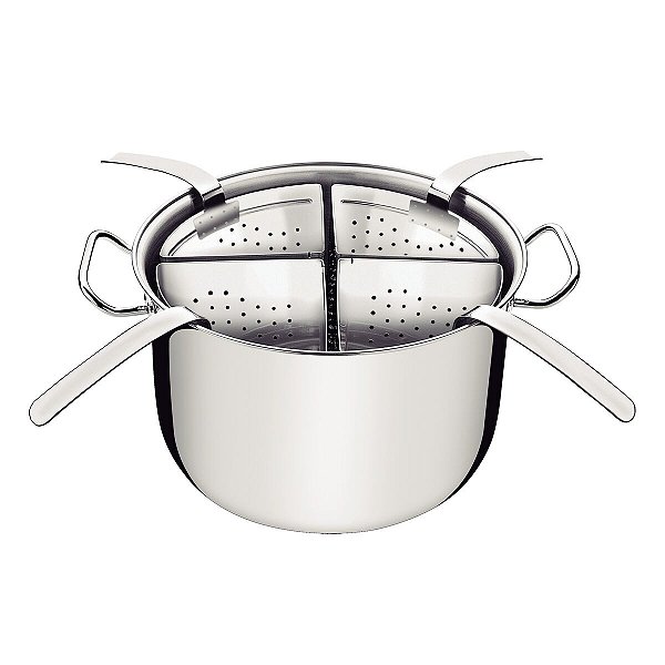 Cozi-Pasta Aco Inox 4 Recipientes Tramontina 65620411