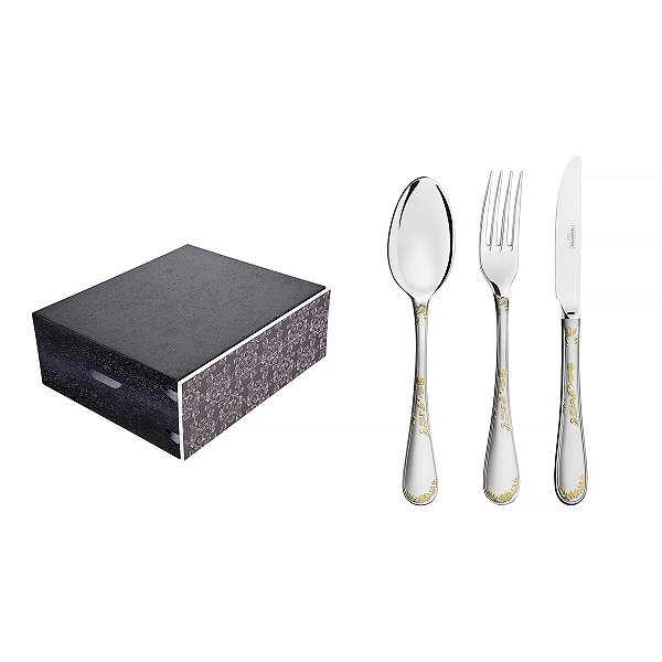 Faqueiro Inox 101Pcs C/Estojo Renascença Tramontina 66929232