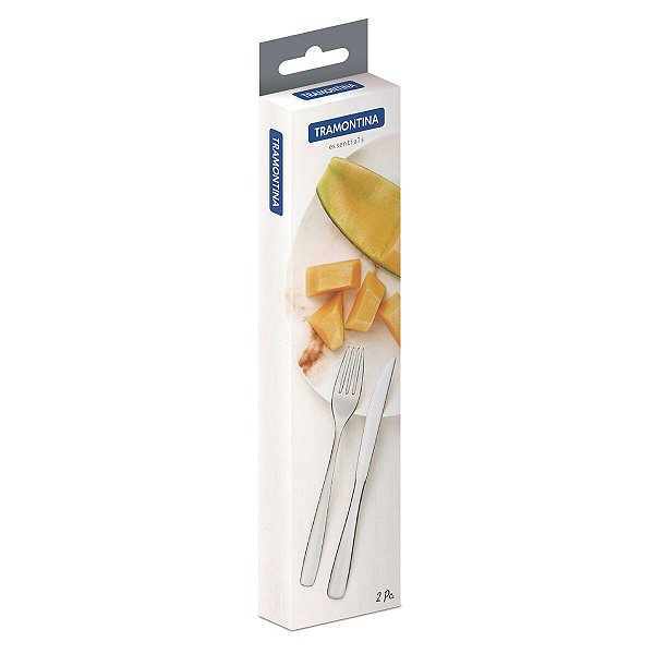 Jogo P/Frutas Aco Inox 2Pc Amazonas Tramontina 66960573