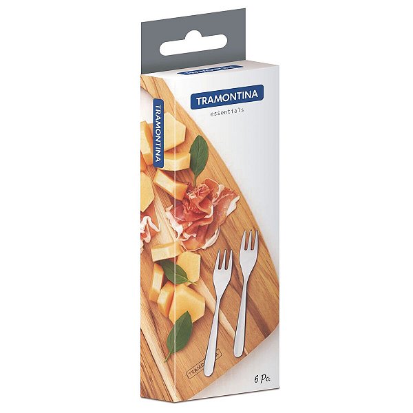 Jogo Garfo Petisco Aco Inox 6Pc Amazonas Tramontina 66960740