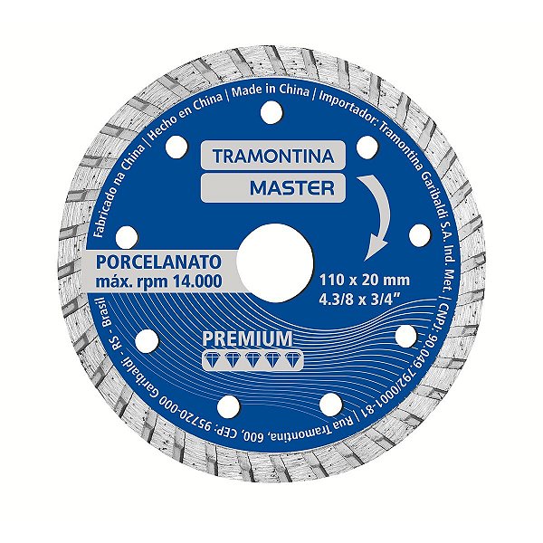 Disco Diamantado - Porcelanato Tramontina 42582104