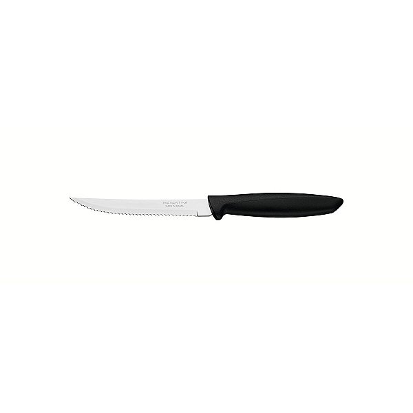 Faca Churrasco Fruta Inox 5 Plenus Preto Tramontina 23410005