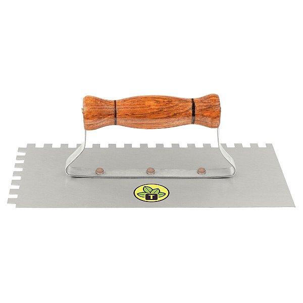 Desempenadeira Metálica Dentada 12X24 Cm Tramontina 77371125