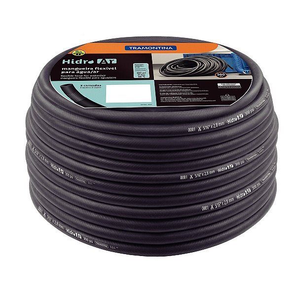 Mangueira Flex P/ Agua/Ar 5/16 50M Tramontina 79092504