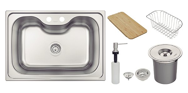 Cuba Inox Morgana Under 69X49 Acessórios Tramontina 93806082