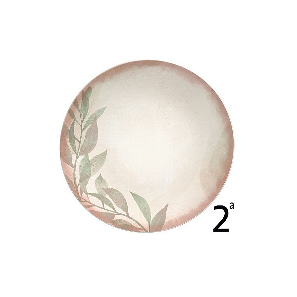 Prato Raso 28Cm Natur Porcelana Tramontina 96580524