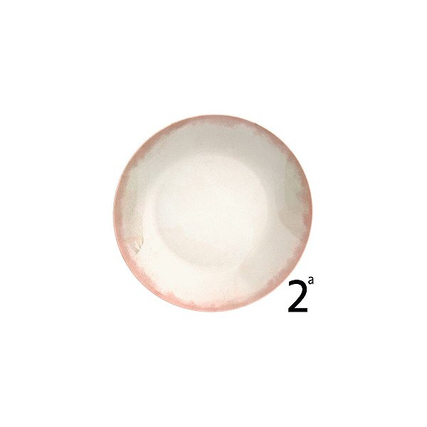 Prato Fundo 22Cm Natur Porcelana Tramontina 96580526