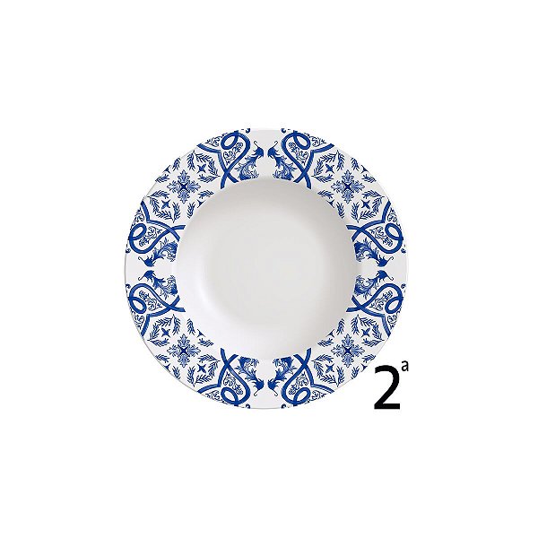 Prato Raso 28Cm Algarve Porcelana Tramontina 96580528