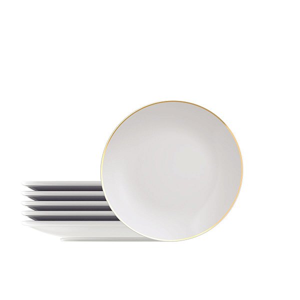 Kit Prato Sobremesa 21Cm 6Pcs Anna Tramontina 96950093