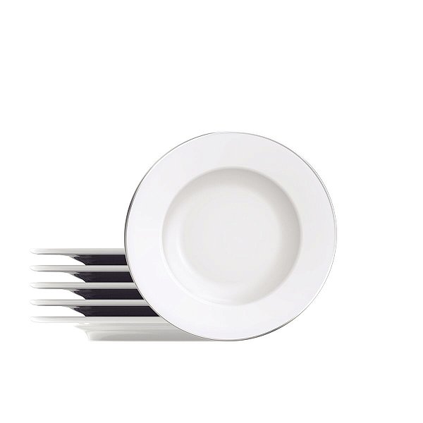 Kit Prato Sobremesa 21Cm 6Pcs Joana Tramontina 96950096