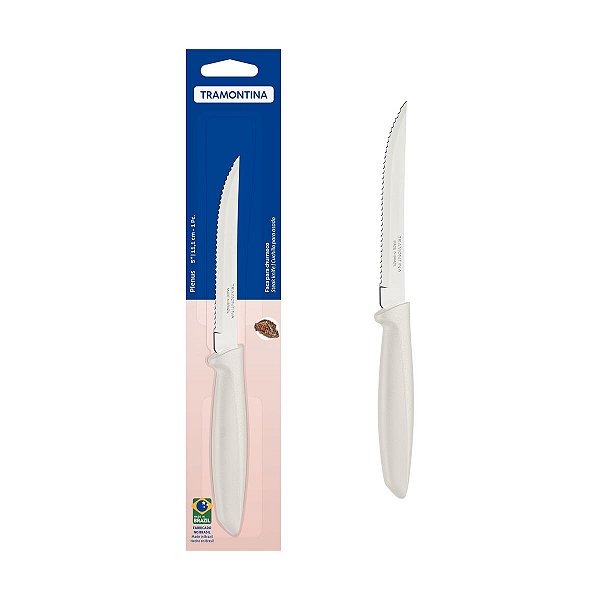 Faca Churrasco Frutas Inox 5 Plenus Off Tramontina 23410135
