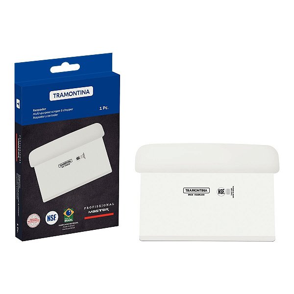Raspador Inox 4X6 Profissional Branca Tramontina 24687180