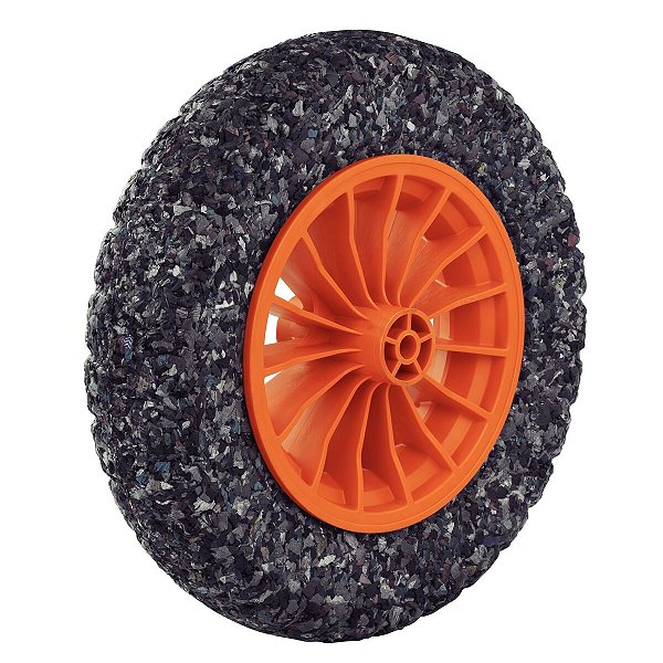 Pneu Macico Borracha Carrinho Mão 35,8cm Tramontina 77740051
