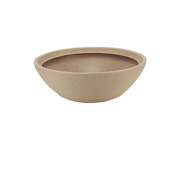 Vaso Indi 22Cm Polietileno Granito Areia Tramontina 92600000