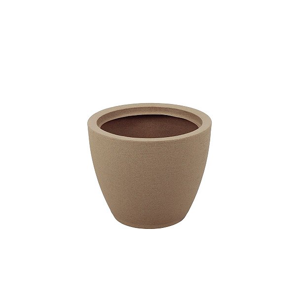 Vaso Asteca 38Cm Granito Areia Tramontina 92603000