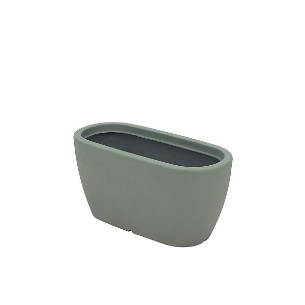 Floreira Vaso Andaluz 33Cm Verde Sálvia Tramontina 92652220