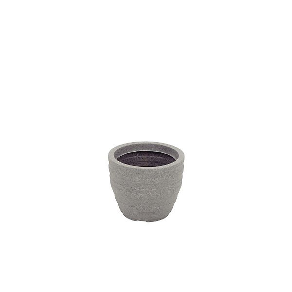 Vaso Inca 24Cm Polietileno Granito Pedra Tramontina 92764001