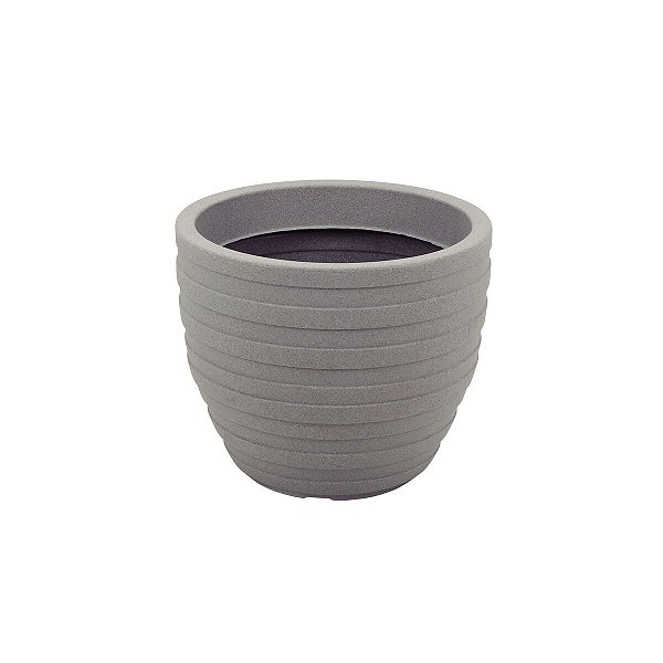 Vaso Inca 45Cm Polietileno Granito Pedra Tramontina 92786001