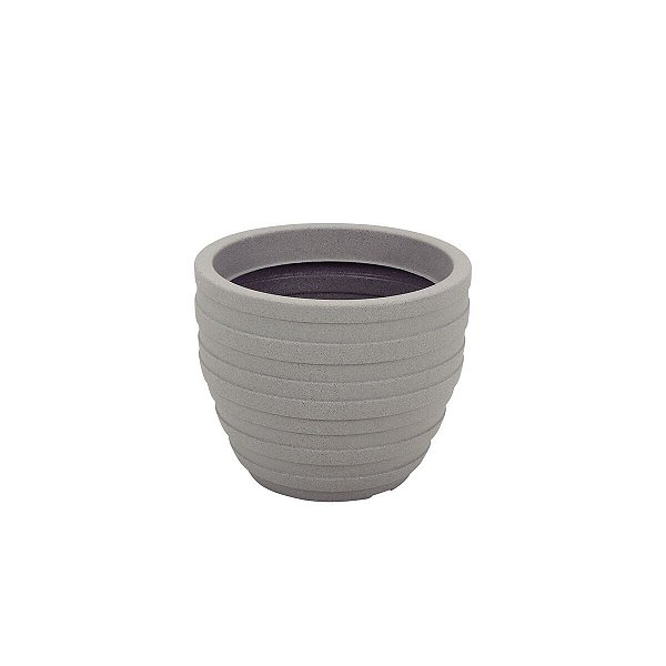 Vaso Inca 38Cm Polietileno Granito Pedra Tramontina 92787001