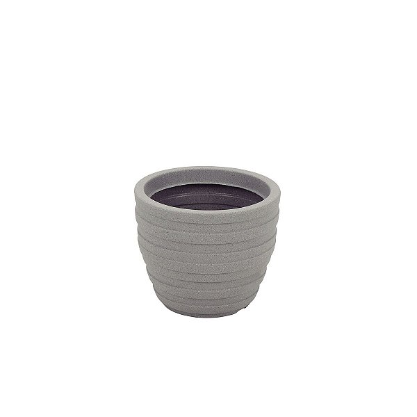 Vaso Inca 32Cm Polietileno Granito Pedra Tramontina 92788001