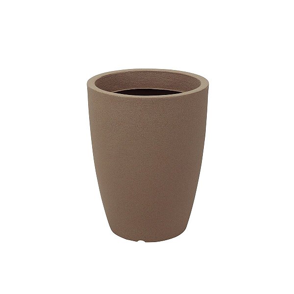 Vaso Thai 58Cm Polietileno Granito Areia Tramontina 92793000